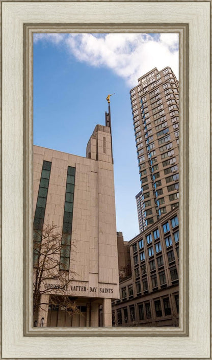 Manhattan Temple Rising Above