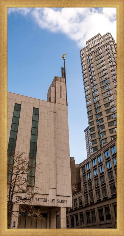 Manhattan Temple Rising Above