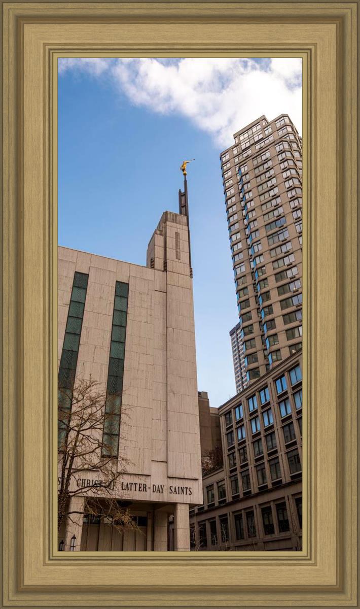Manhattan Temple Rising Above