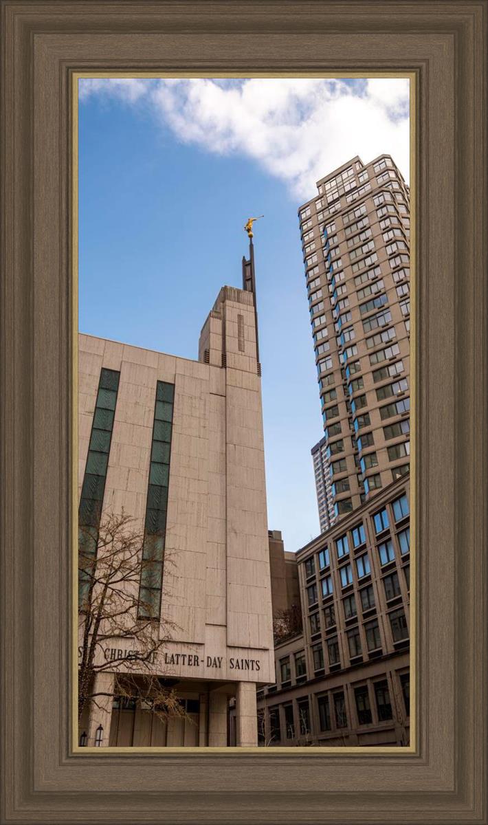 Manhattan Temple Rising Above