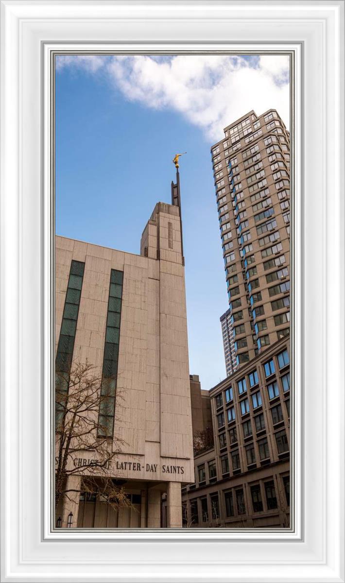 Manhattan Temple Rising Above