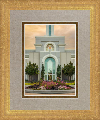 Mount Timpanogos Temple Heavenly Gardens