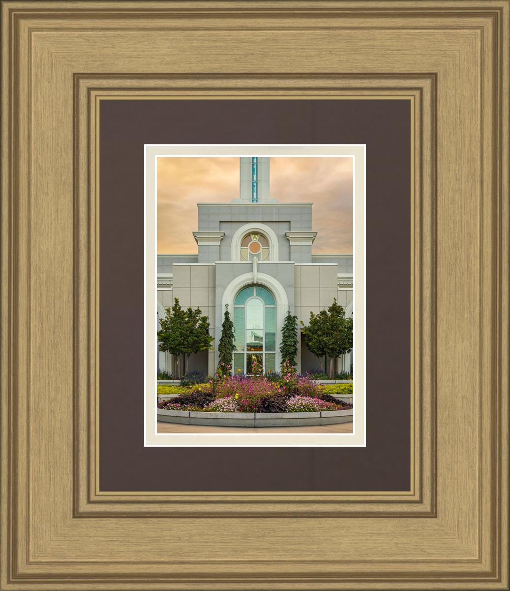 Mount Timpanogos Temple Heavenly Gardens