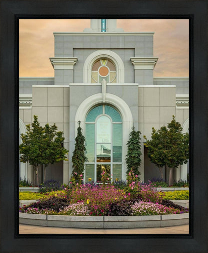 Mount Timpanogos Temple Heavenly Gardens