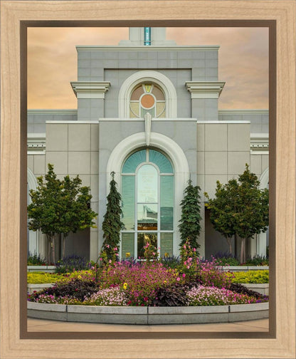 Mount Timpanogos Temple Heavenly Gardens