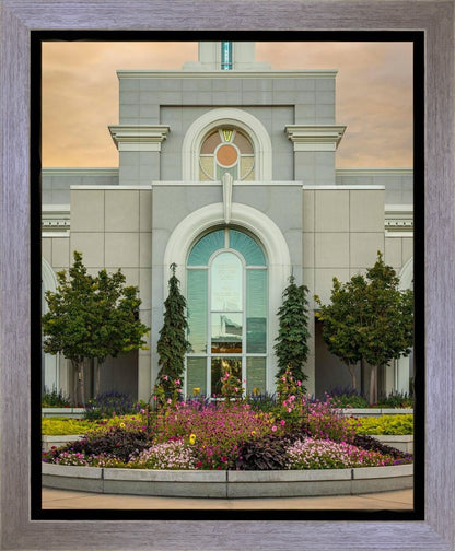 Mount Timpanogos Temple Heavenly Gardens