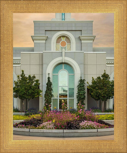 Mount Timpanogos Temple Heavenly Gardens