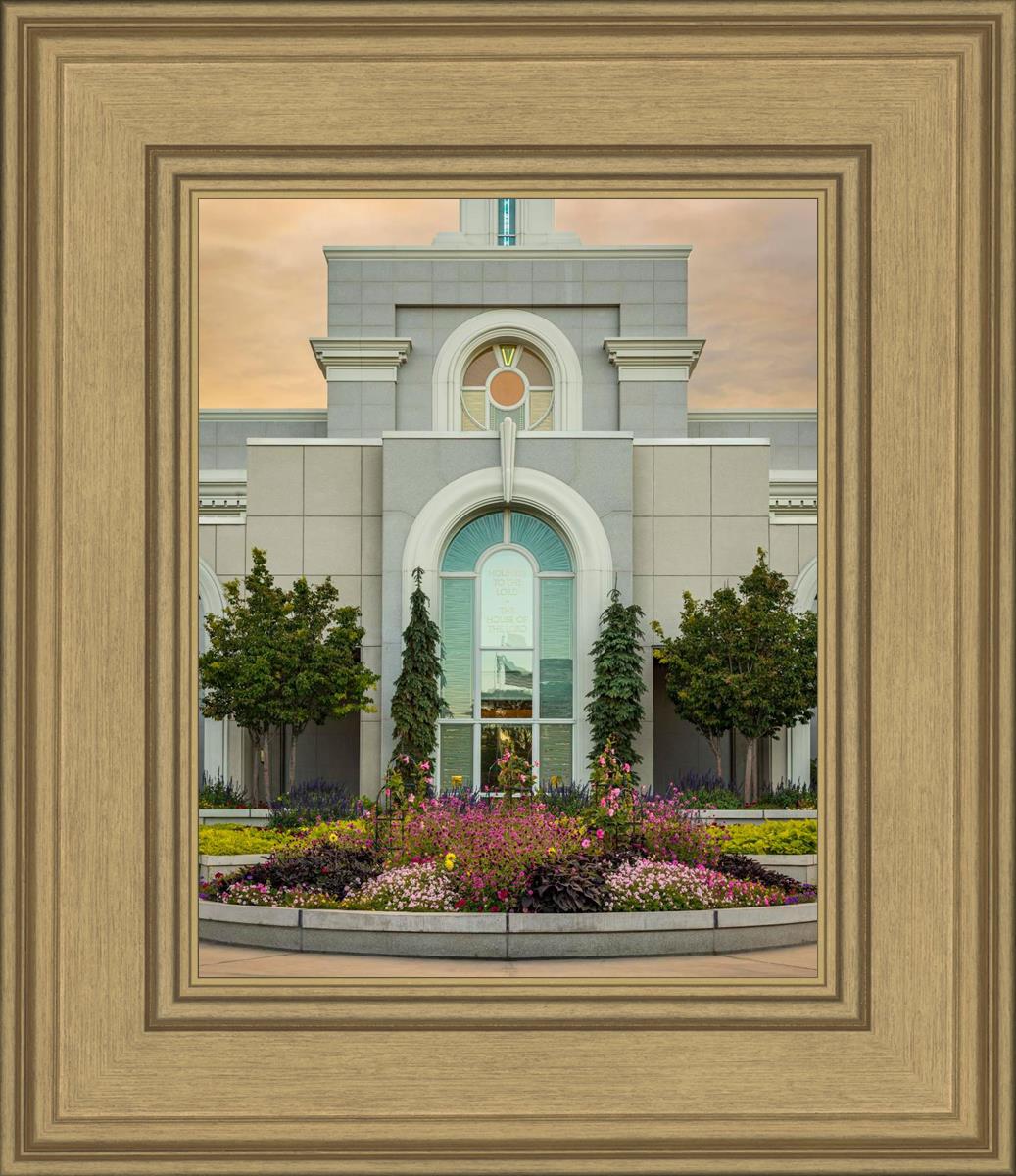 Mount Timpanogos Temple Heavenly Gardens