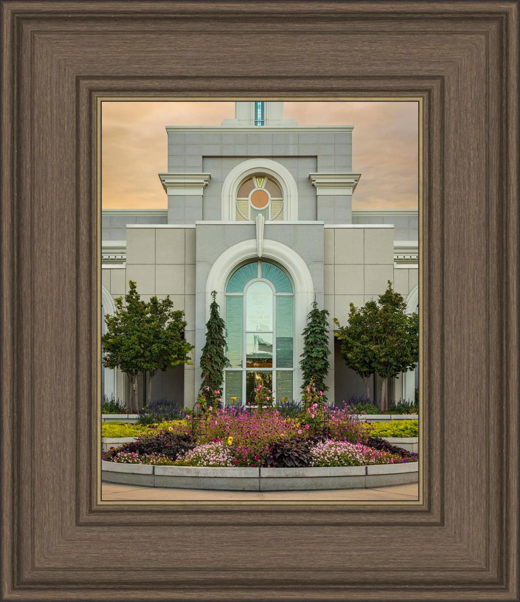 Mount Timpanogos Temple Heavenly Gardens