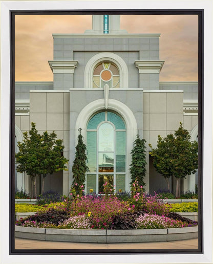 Mount Timpanogos Temple Heavenly Gardens