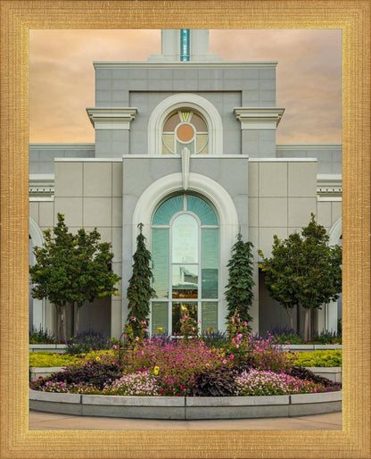 Mount Timpanogos Temple Heavenly Gardens