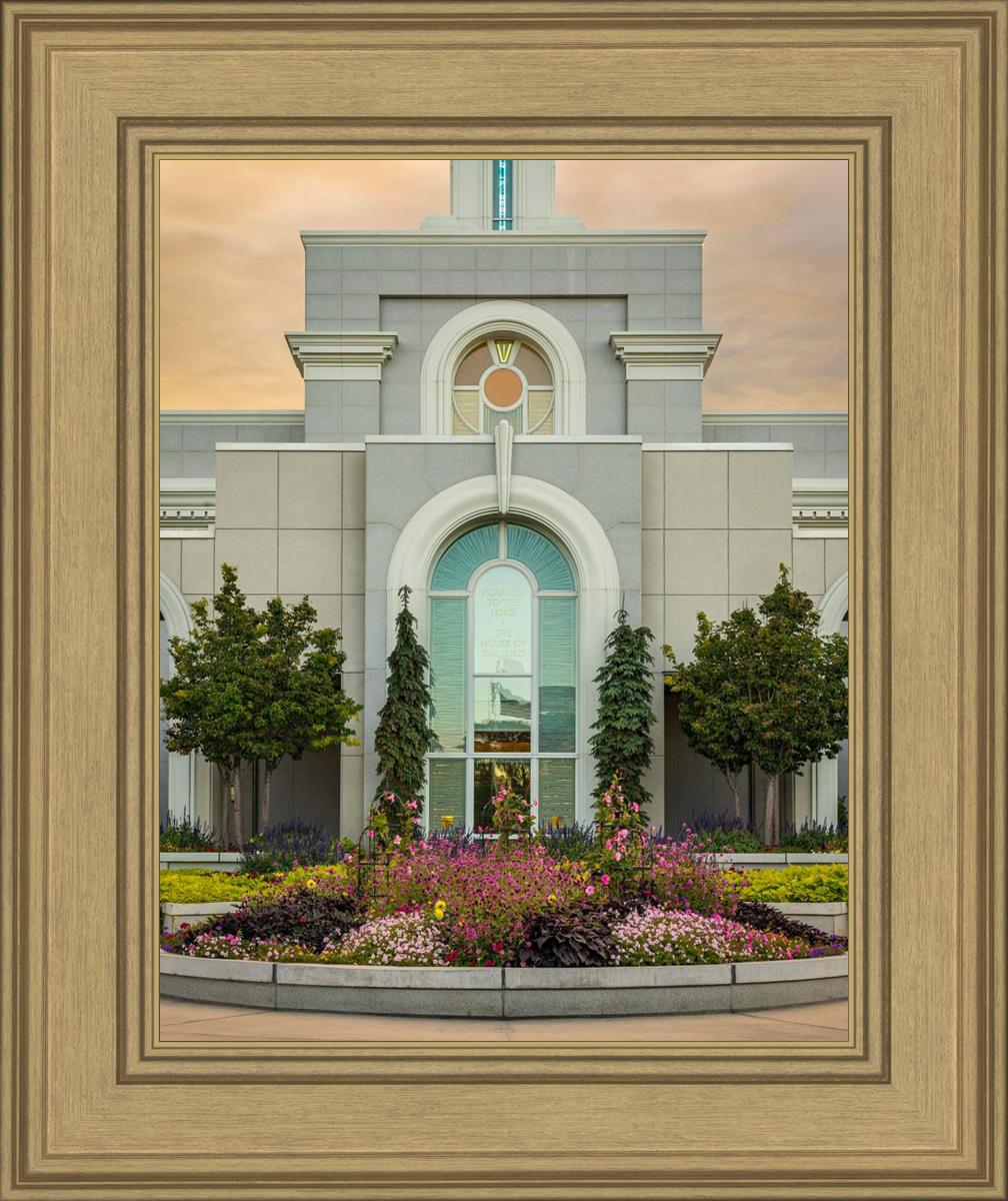 Mount Timpanogos Temple Heavenly Gardens