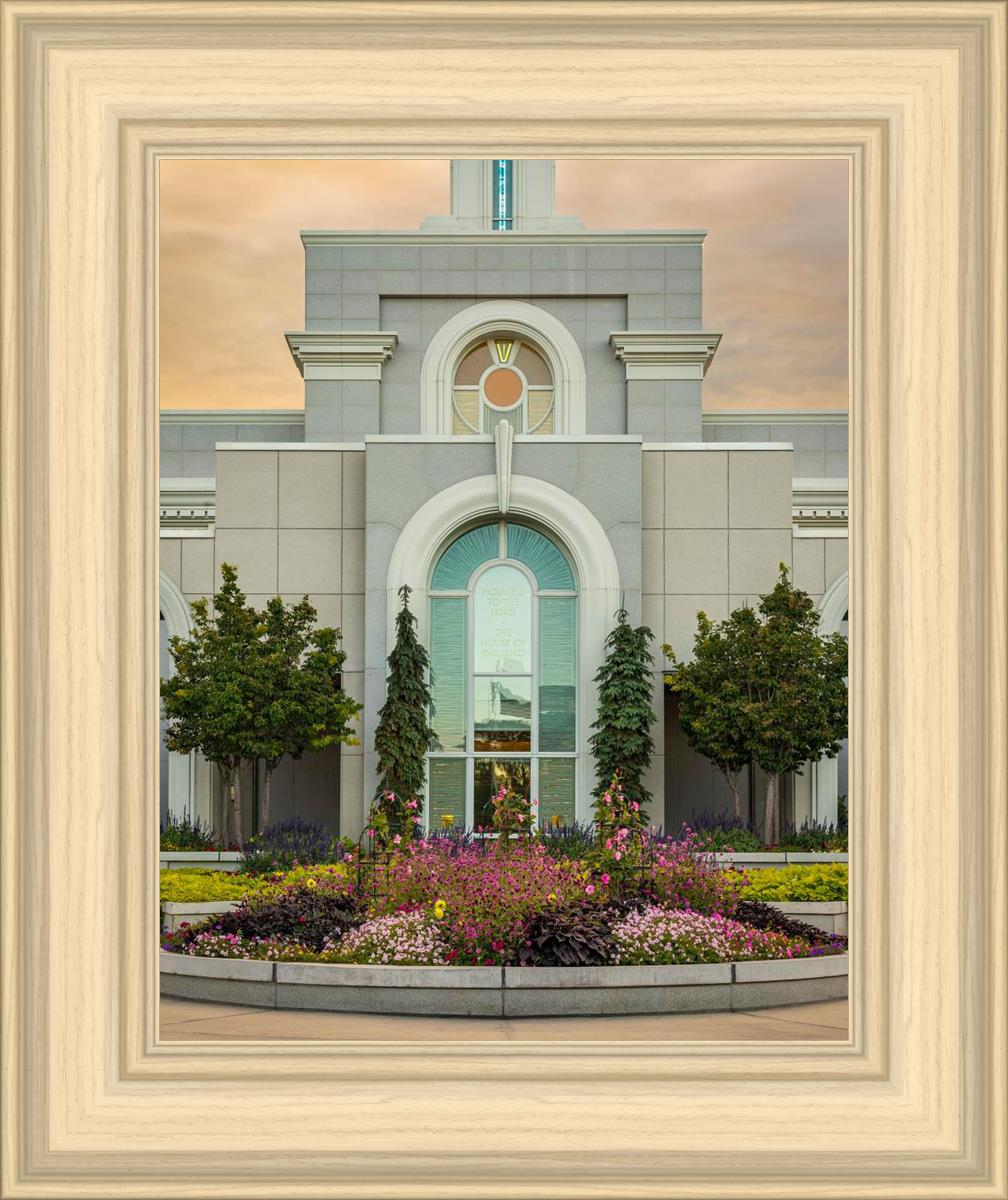 Mount Timpanogos Temple Heavenly Gardens