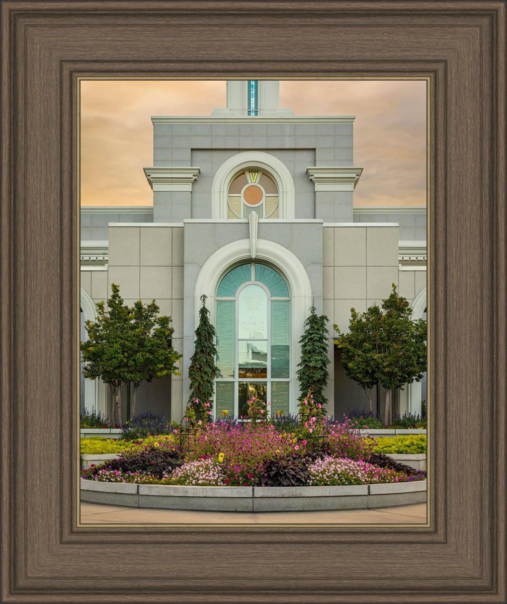 Mount Timpanogos Temple Heavenly Gardens