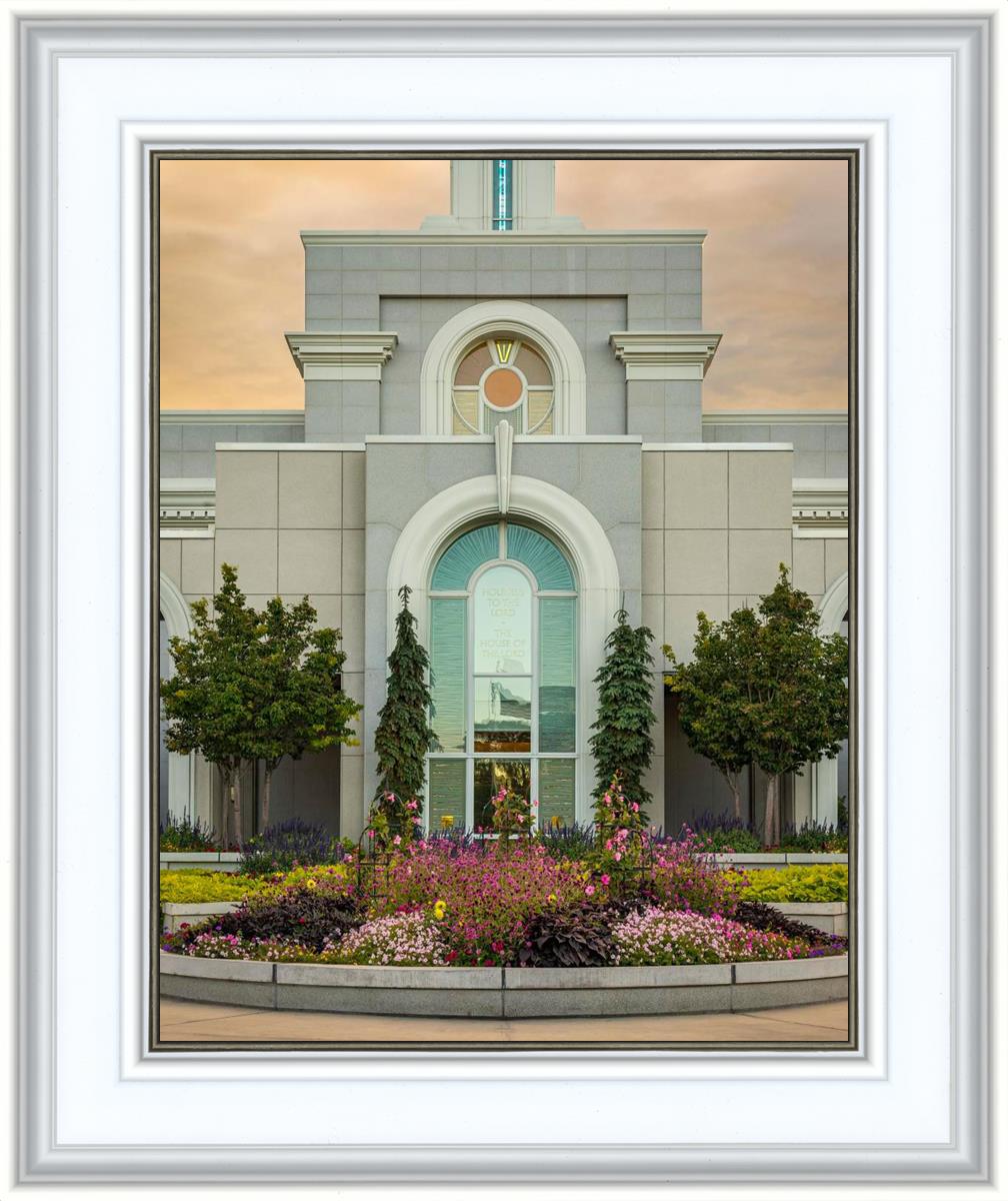 Mount Timpanogos Temple Heavenly Gardens
