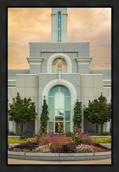 Mount Timpanogos Temple Heavenly Gardens