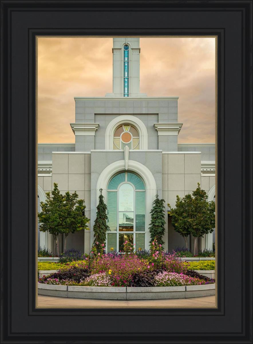 Mount Timpanogos Temple Heavenly Gardens