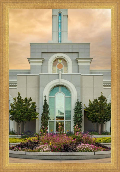 Mount Timpanogos Temple Heavenly Gardens