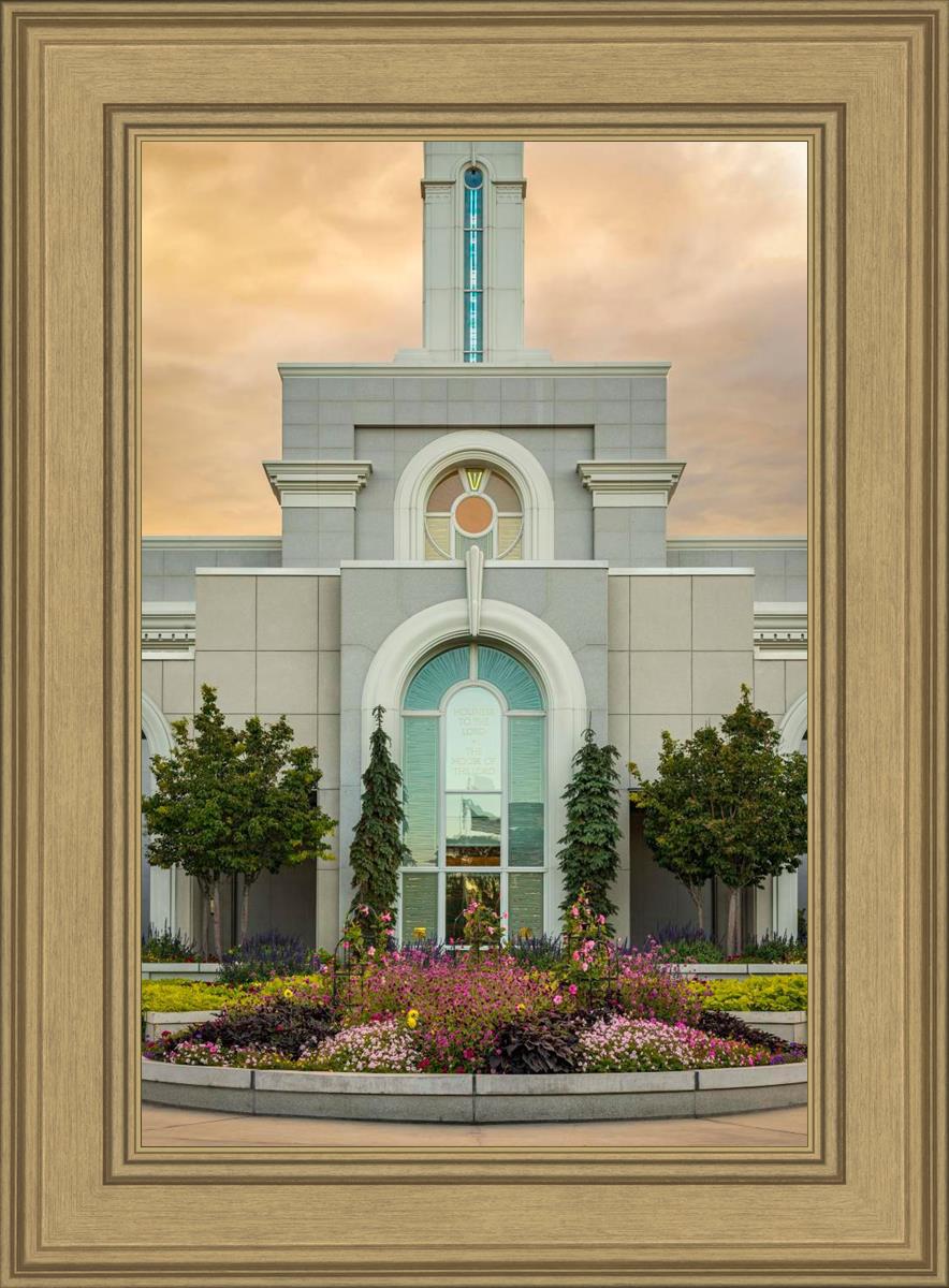Mount Timpanogos Temple Heavenly Gardens