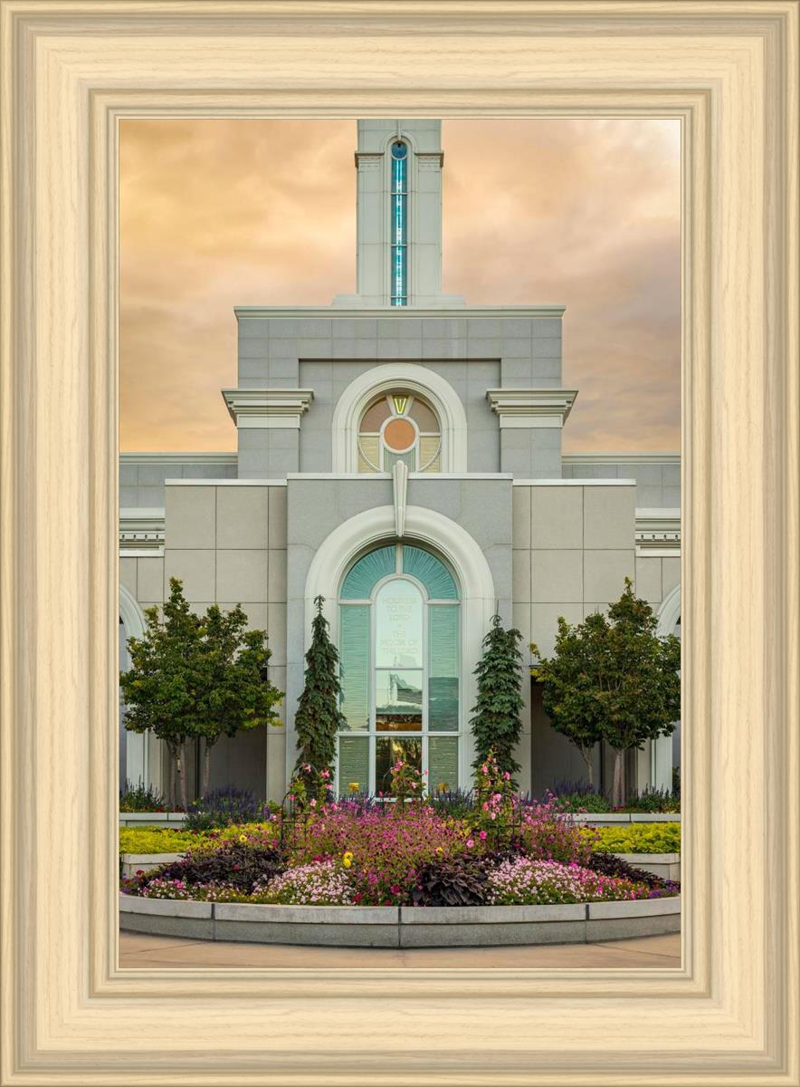 Mount Timpanogos Temple Heavenly Gardens