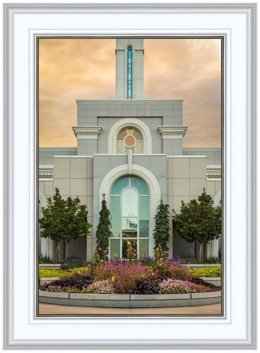 Mount Timpanogos Temple Heavenly Gardens