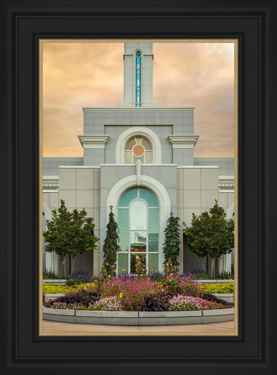 Mount Timpanogos Temple Heavenly Gardens