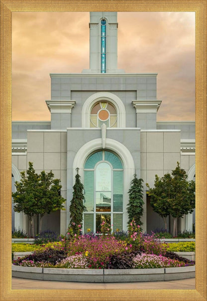 Mount Timpanogos Temple Heavenly Gardens