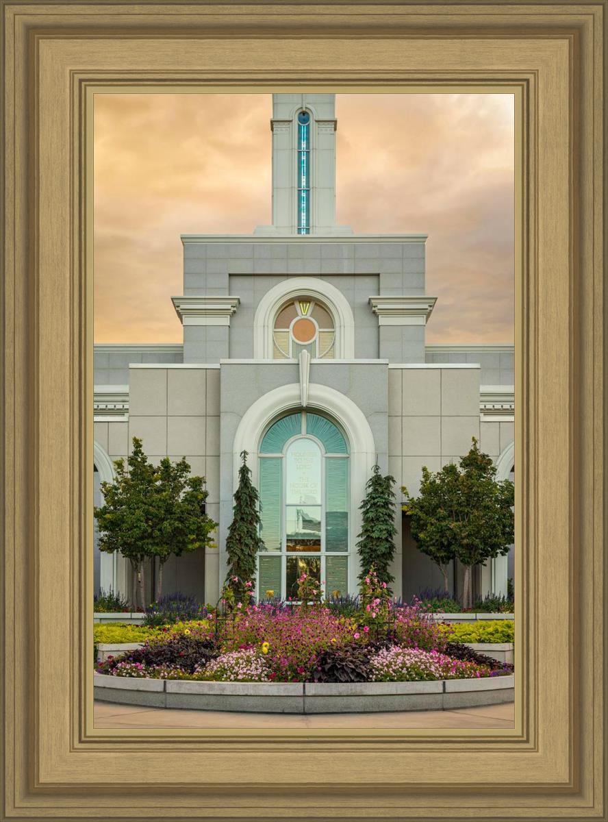 Mount Timpanogos Temple Heavenly Gardens