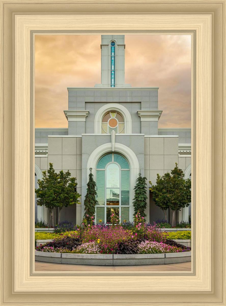 Mount Timpanogos Temple Heavenly Gardens