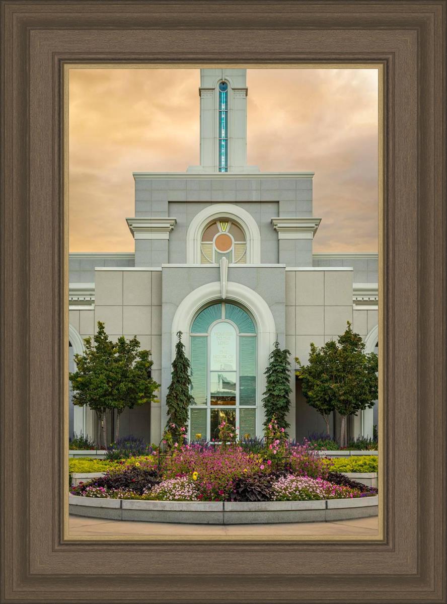 Mount Timpanogos Temple Heavenly Gardens