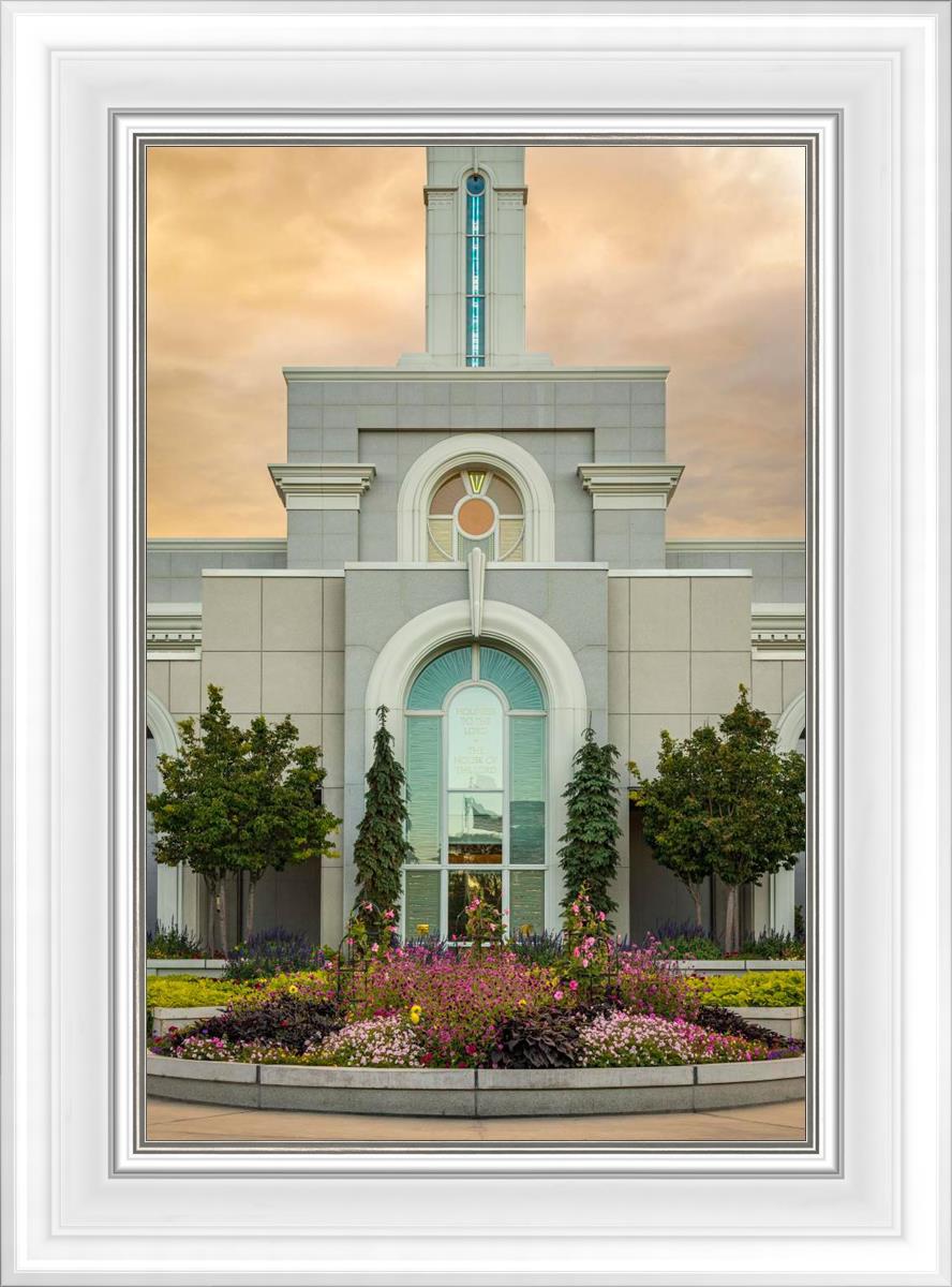 Mount Timpanogos Temple Heavenly Gardens