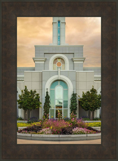 Mount Timpanogos Temple Heavenly Gardens