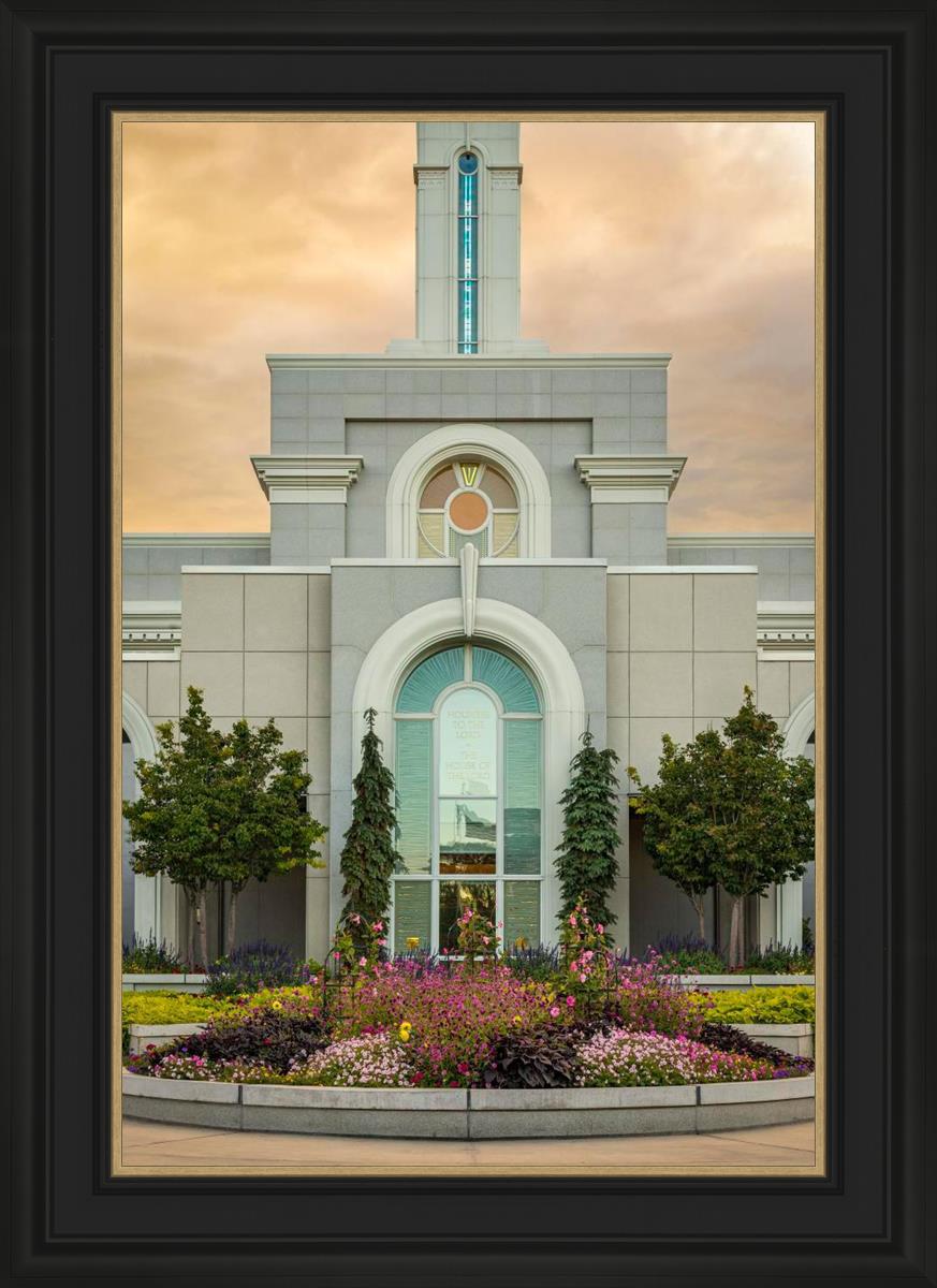 Mount Timpanogos Temple Heavenly Gardens