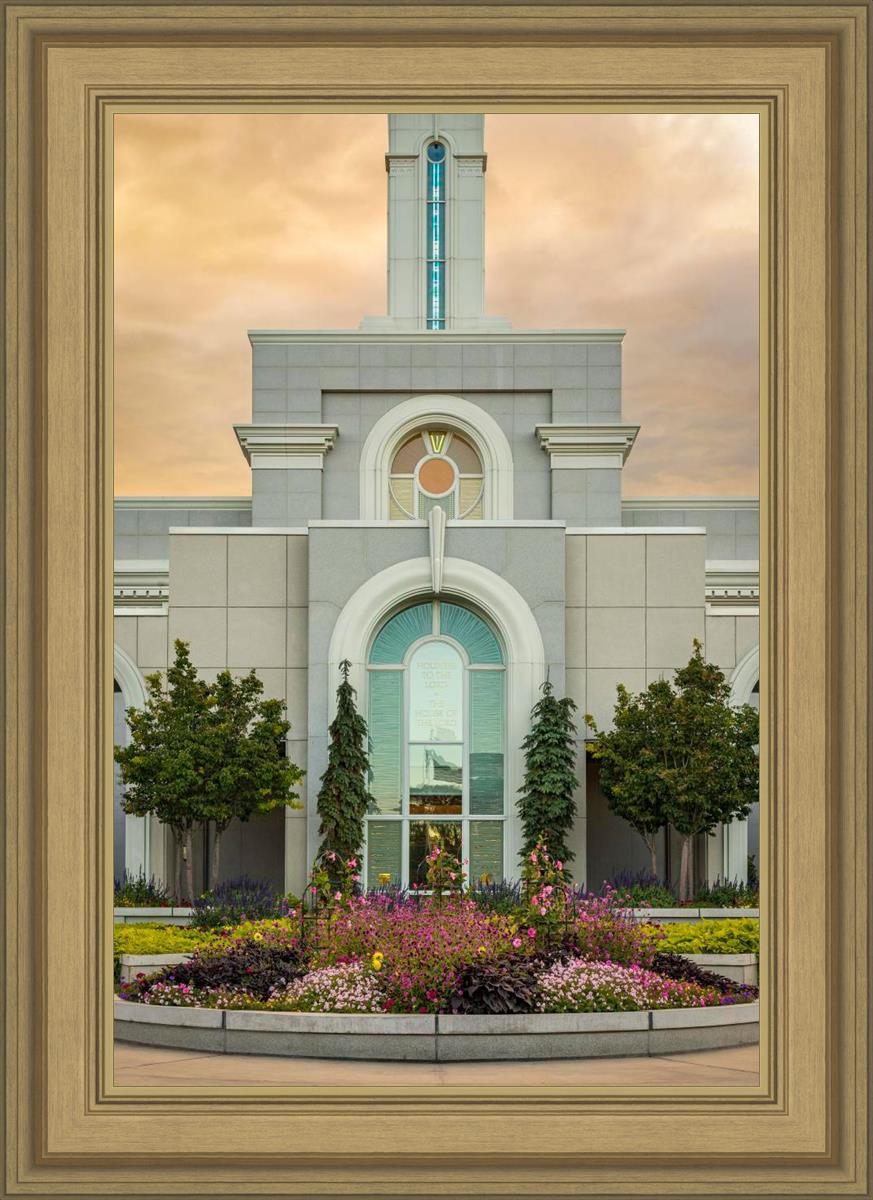 Mount Timpanogos Temple Heavenly Gardens