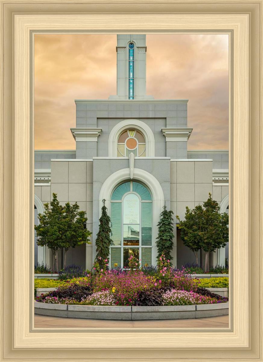 Mount Timpanogos Temple Heavenly Gardens