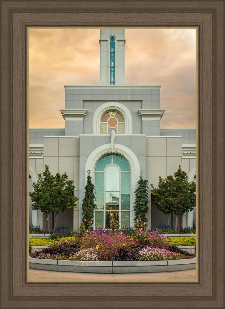Mount Timpanogos Temple Heavenly Gardens