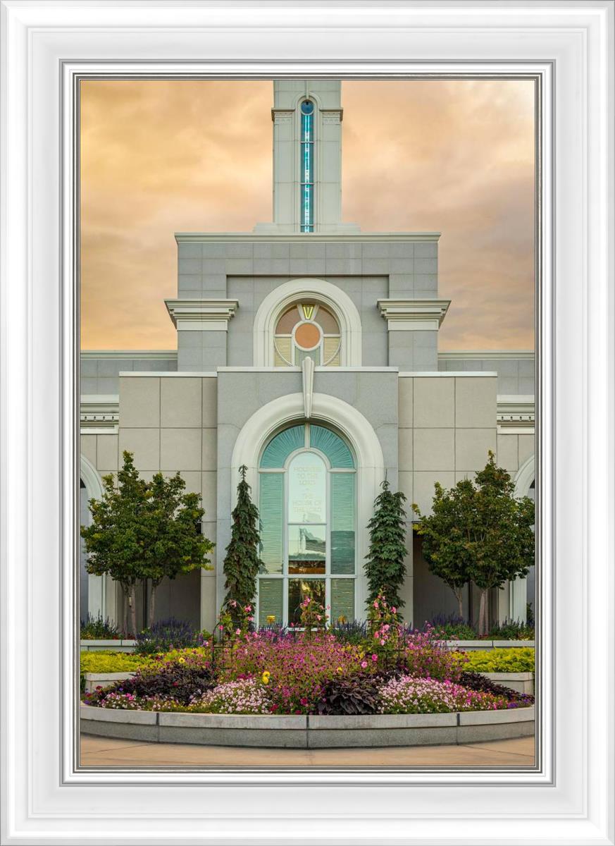 Mount Timpanogos Temple Heavenly Gardens