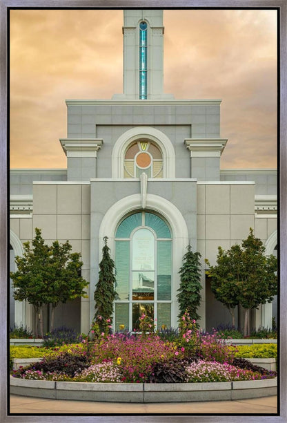 Mount Timpanogos Temple Heavenly Gardens