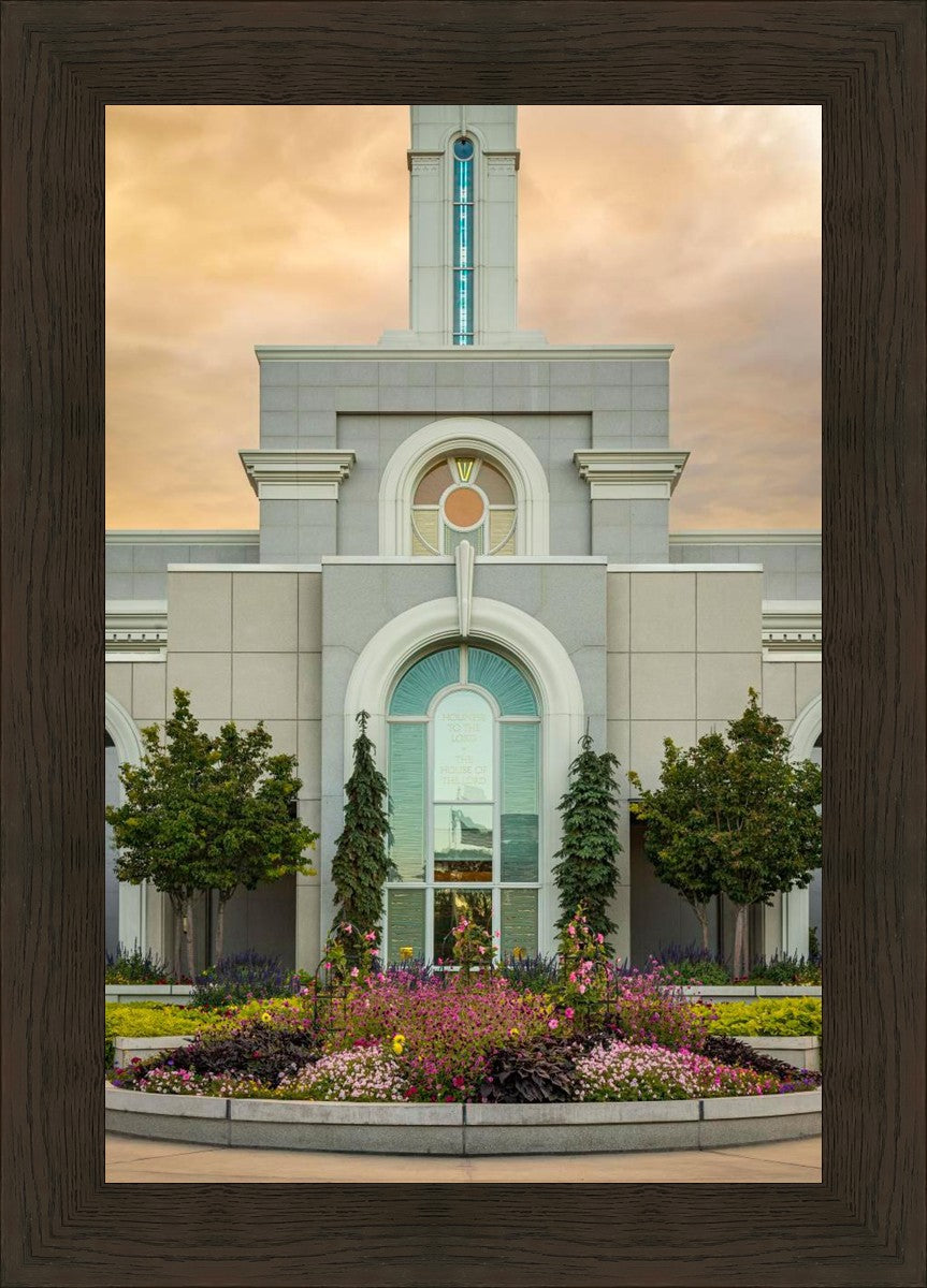 Mount Timpanogos Temple Heavenly Gardens