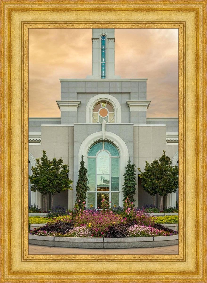 Mount Timpanogos Temple Heavenly Gardens