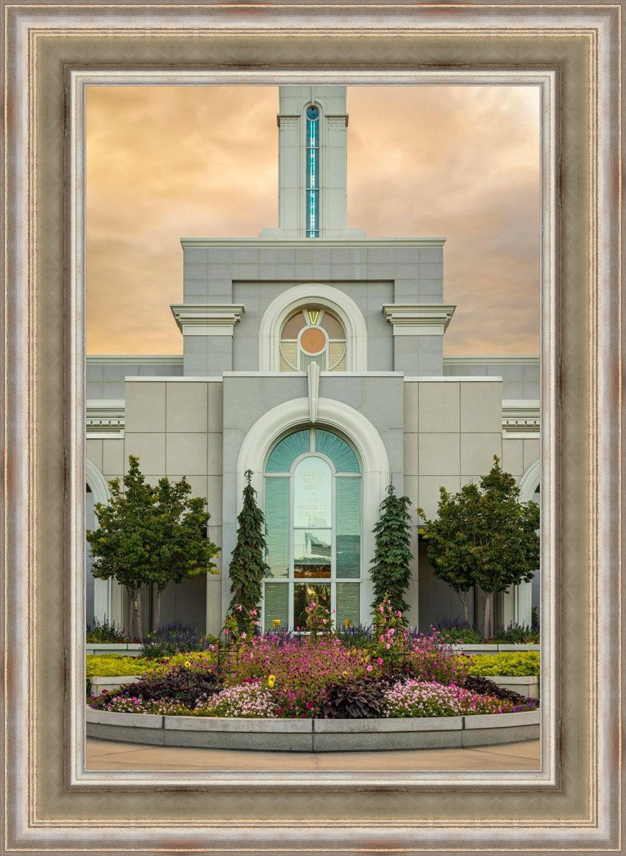 Mount Timpanogos Temple Heavenly Gardens