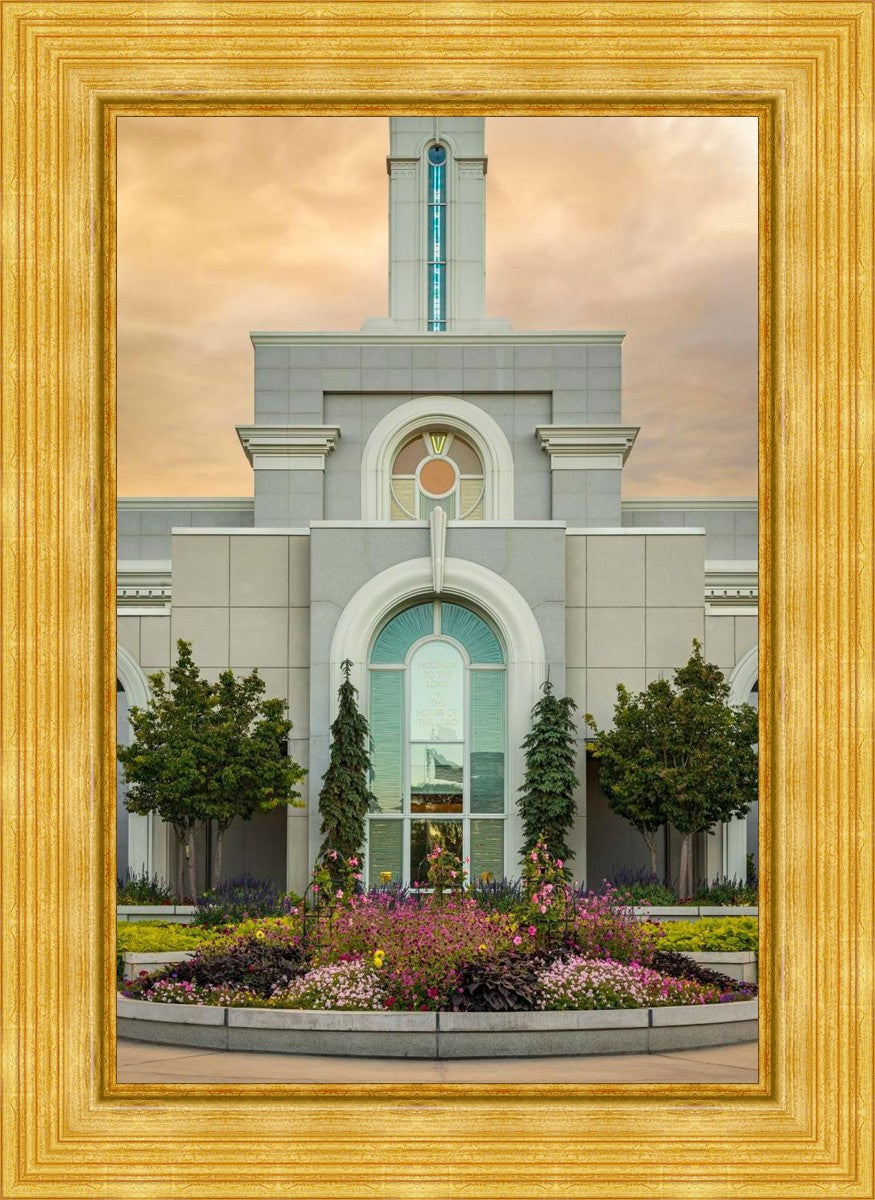 Mount Timpanogos Temple Heavenly Gardens