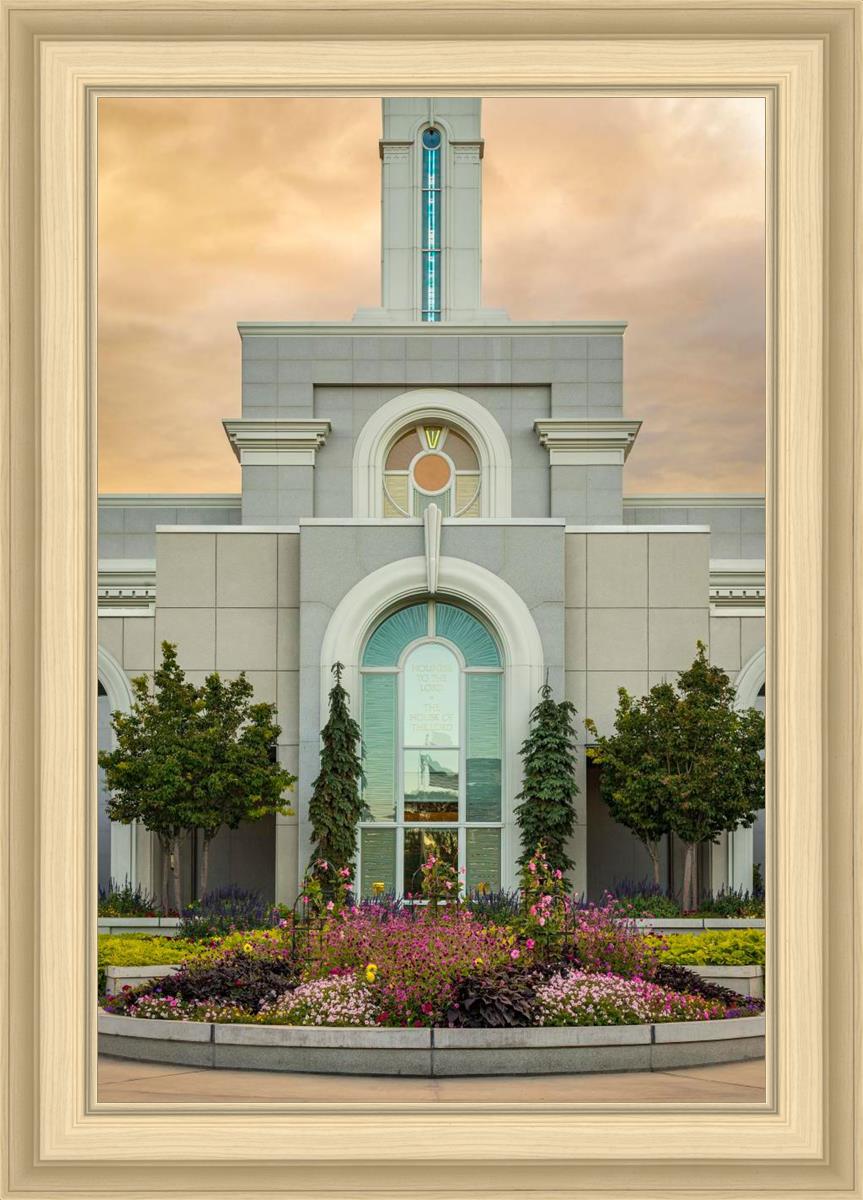 Mount Timpanogos Temple Heavenly Gardens