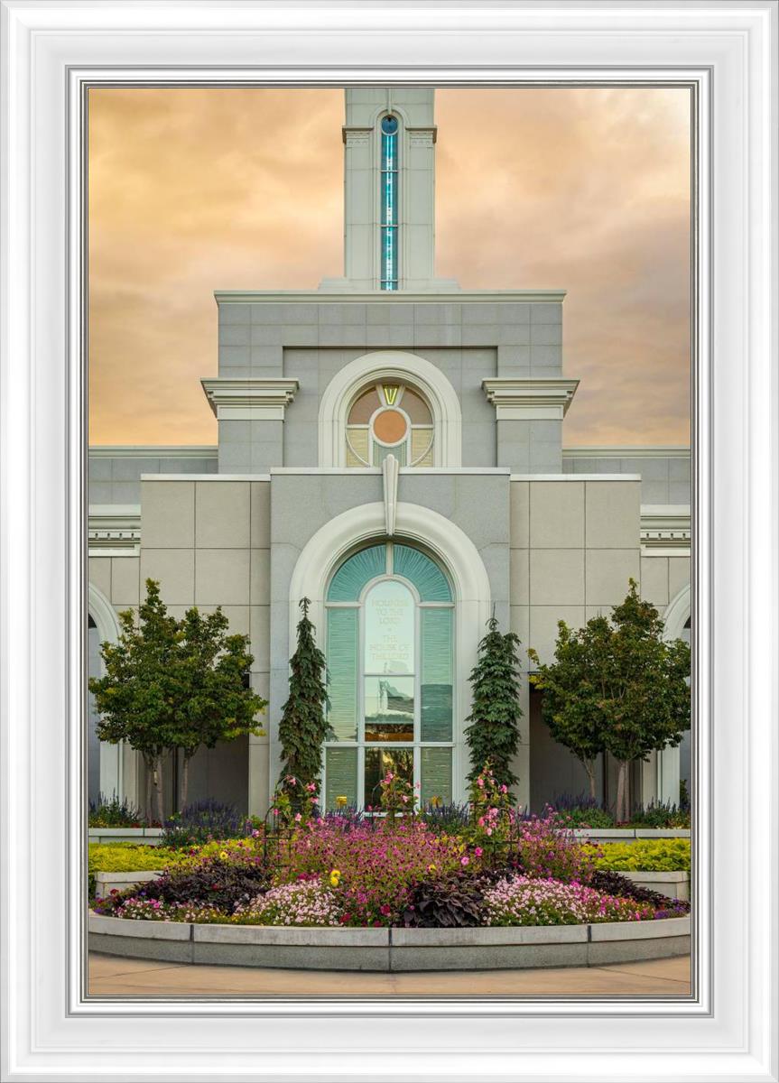Mount Timpanogos Temple Heavenly Gardens