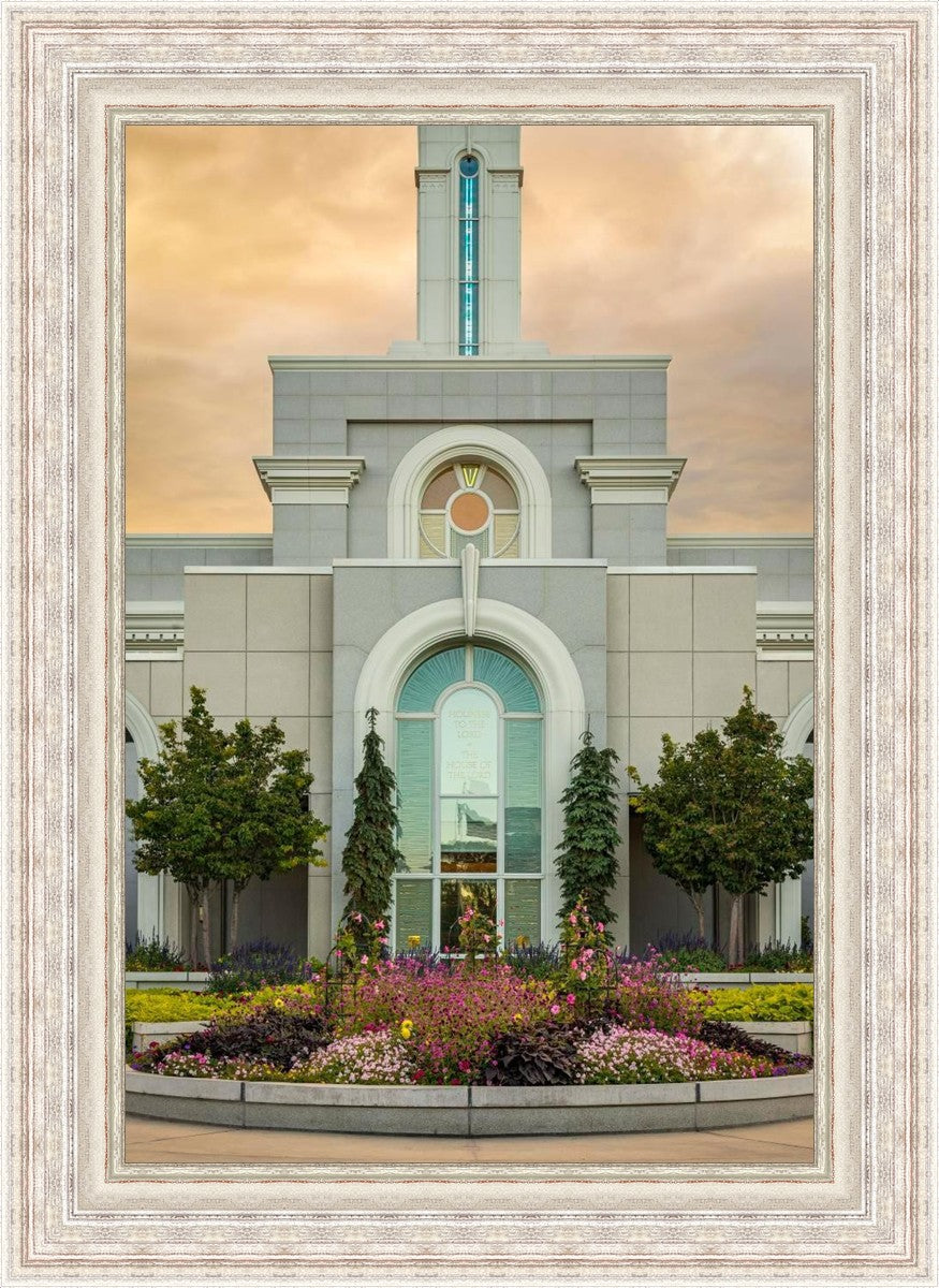 Mount Timpanogos Temple Heavenly Gardens