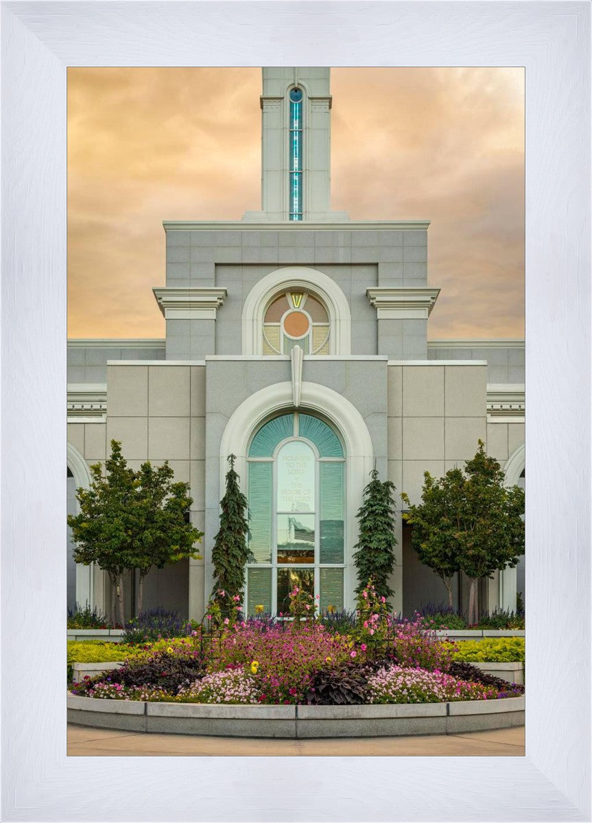 Mount Timpanogos Temple Heavenly Gardens