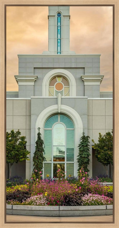 Mount Timpanogos Temple Heavenly Gardens