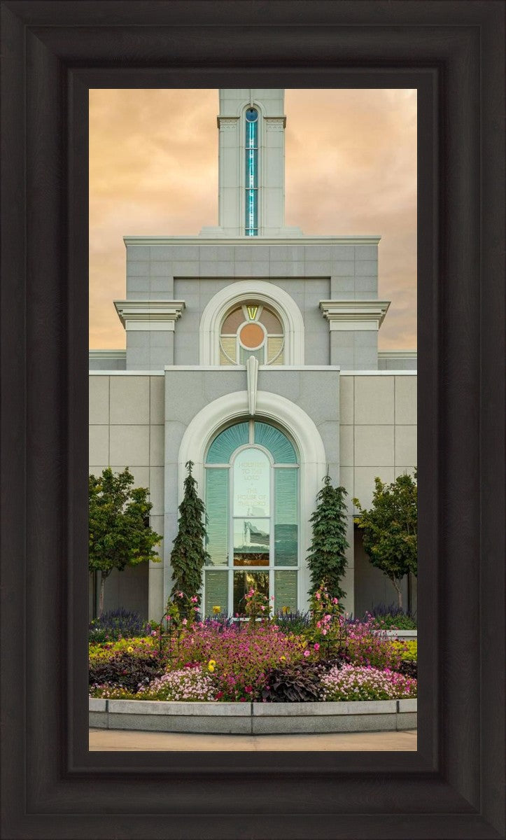 Mount Timpanogos Temple Heavenly Gardens