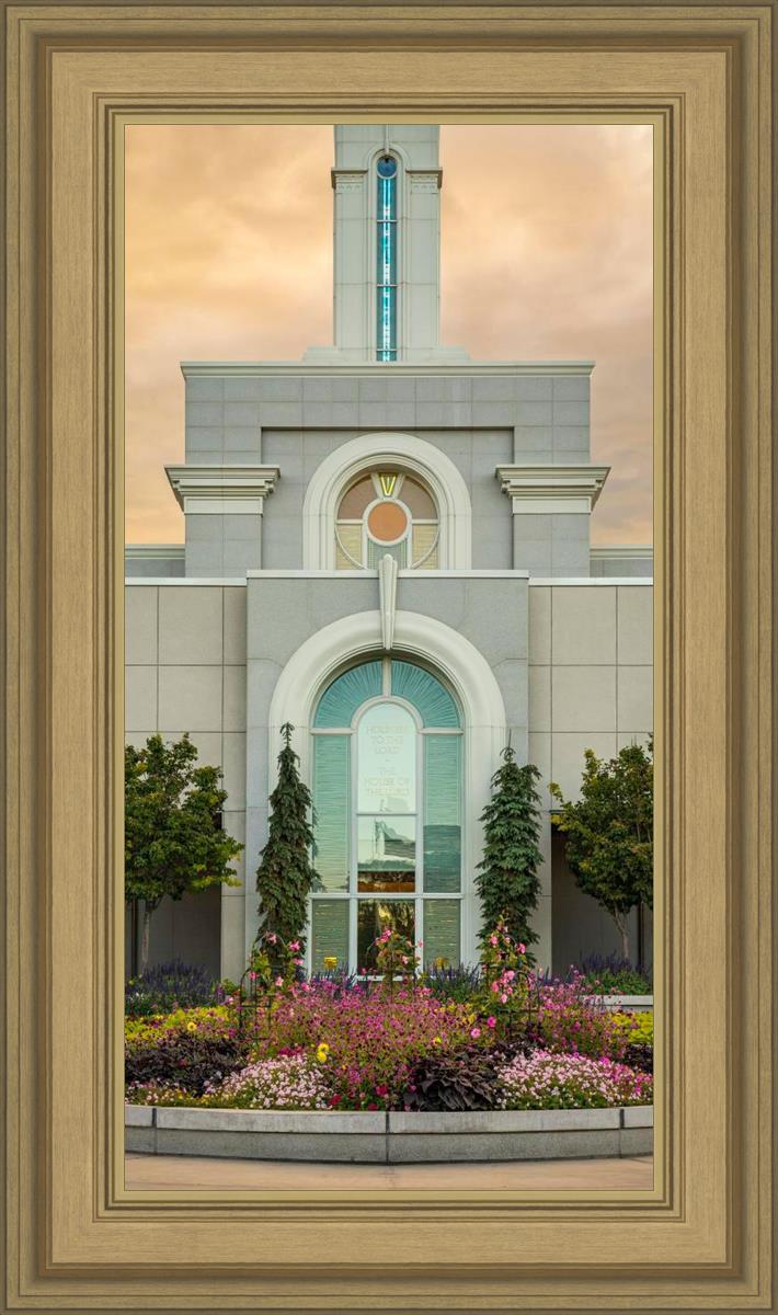 Mount Timpanogos Temple Heavenly Gardens