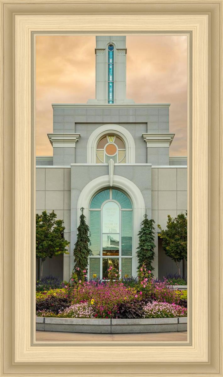 Mount Timpanogos Temple Heavenly Gardens